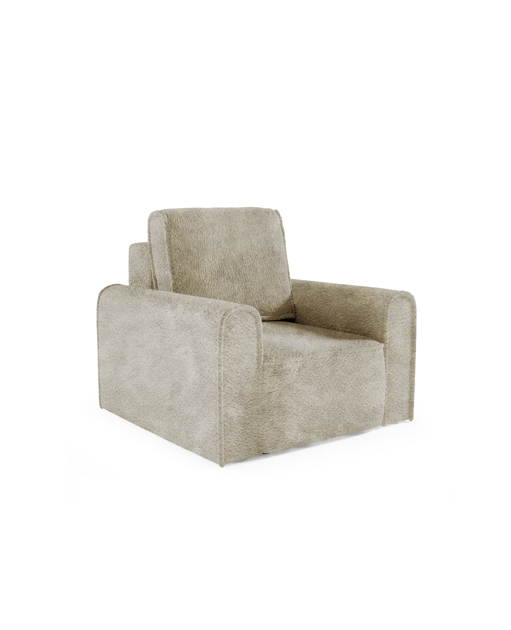 Fotel LORETTO - tkanina BOUCLE
