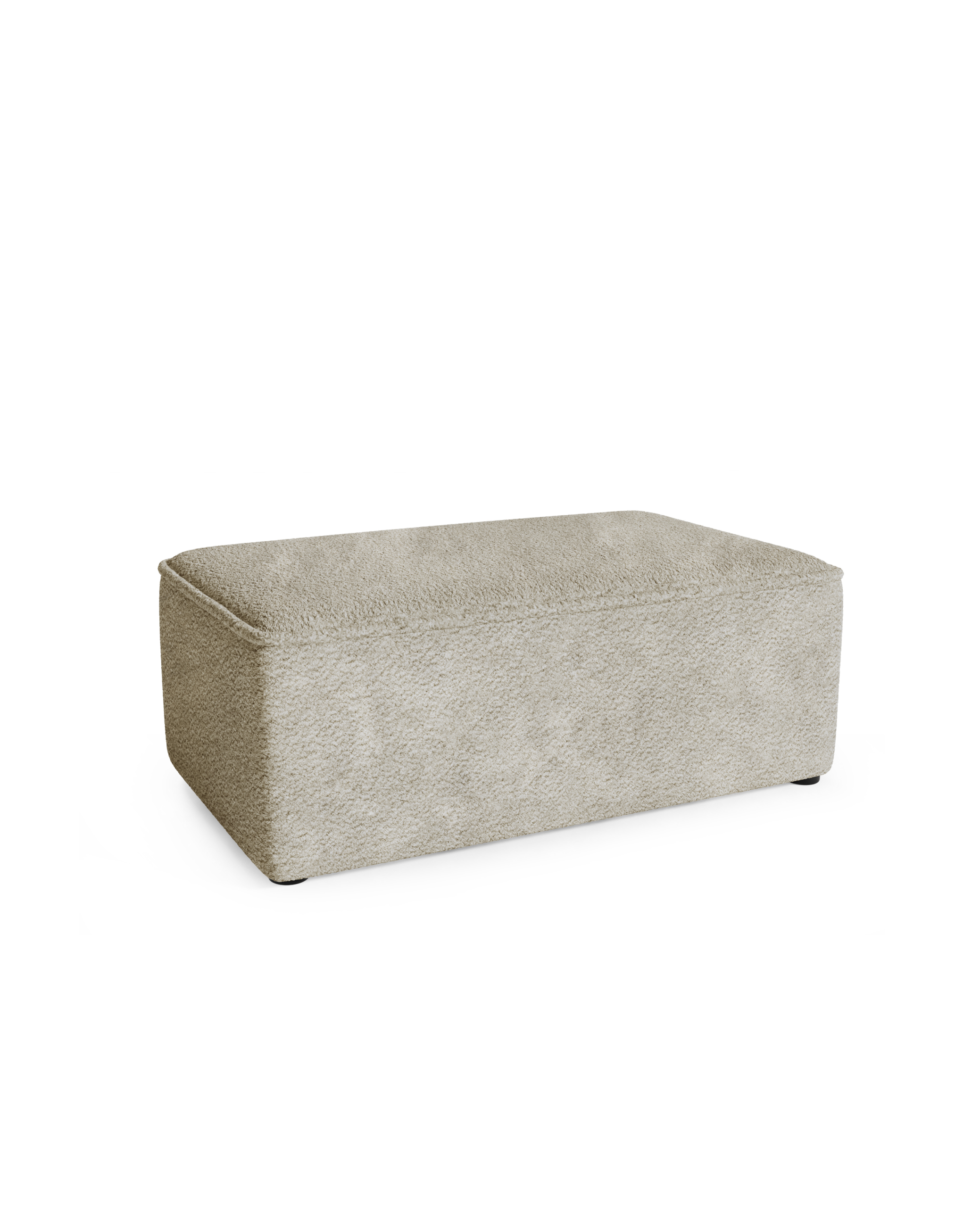 Pufa LORETTO - tkanina BOUCLE