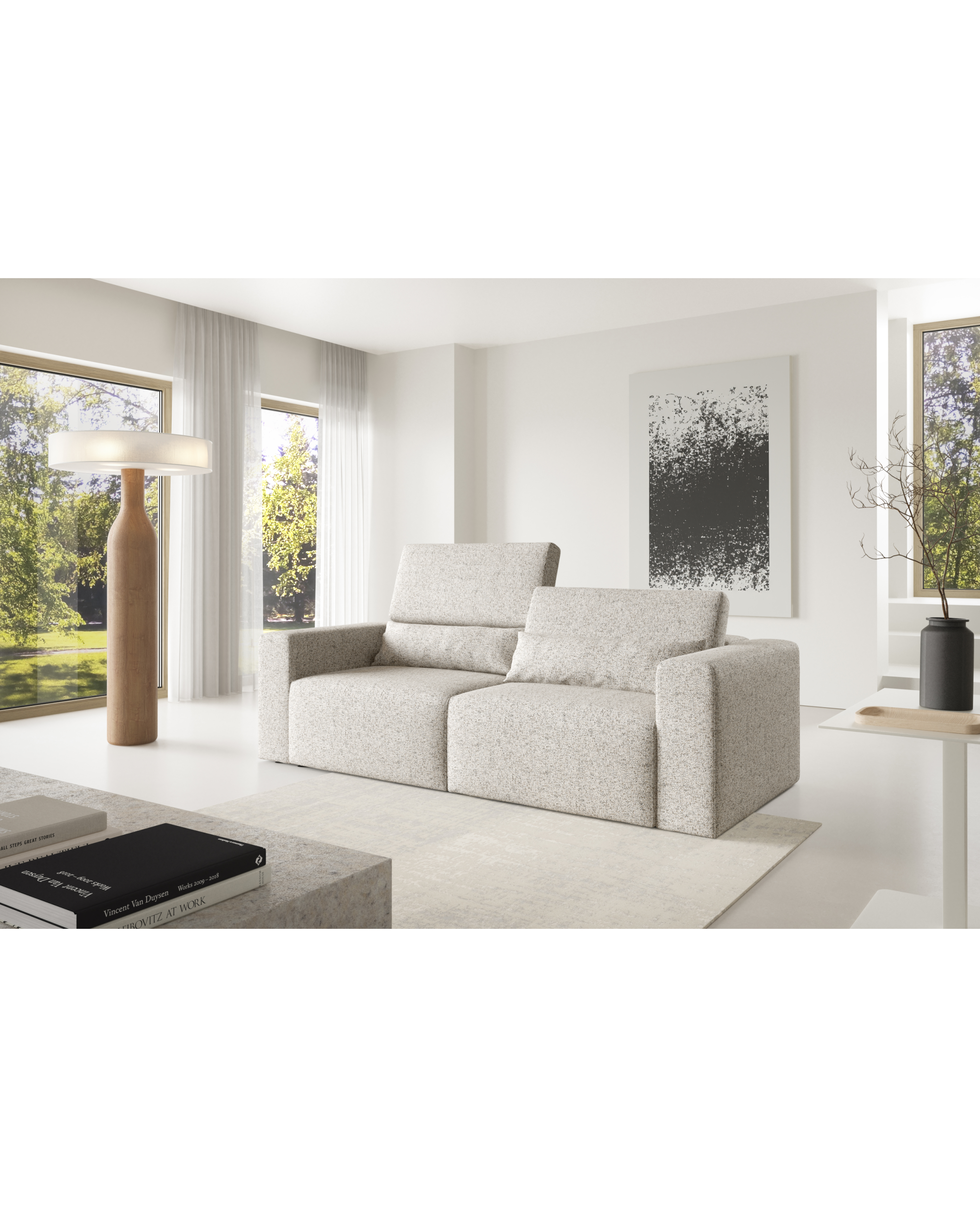 Sofa Posejdon II - kolekcja modułowa, ruchome zagłówki - obrazek 3