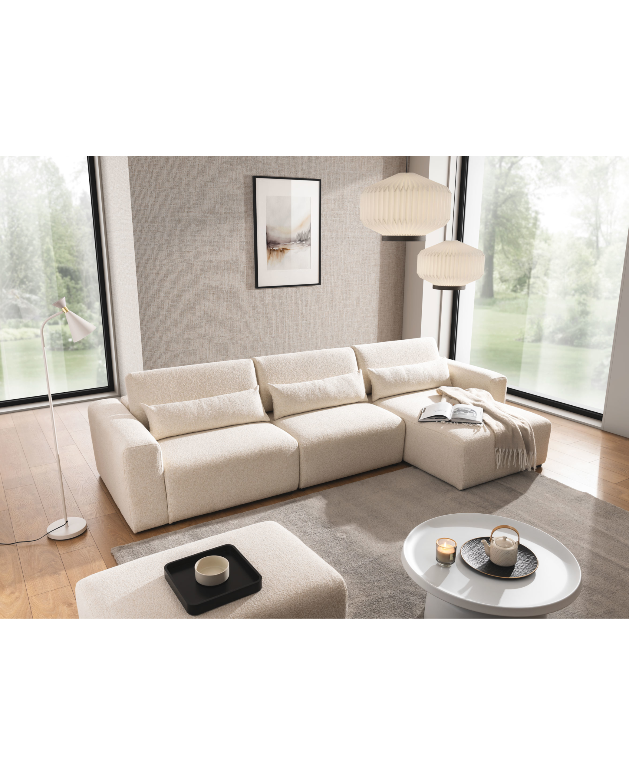Narożnik Posejdon XL - modułowy, ruchome zagłówki, kolekcja premium - obrazek 4