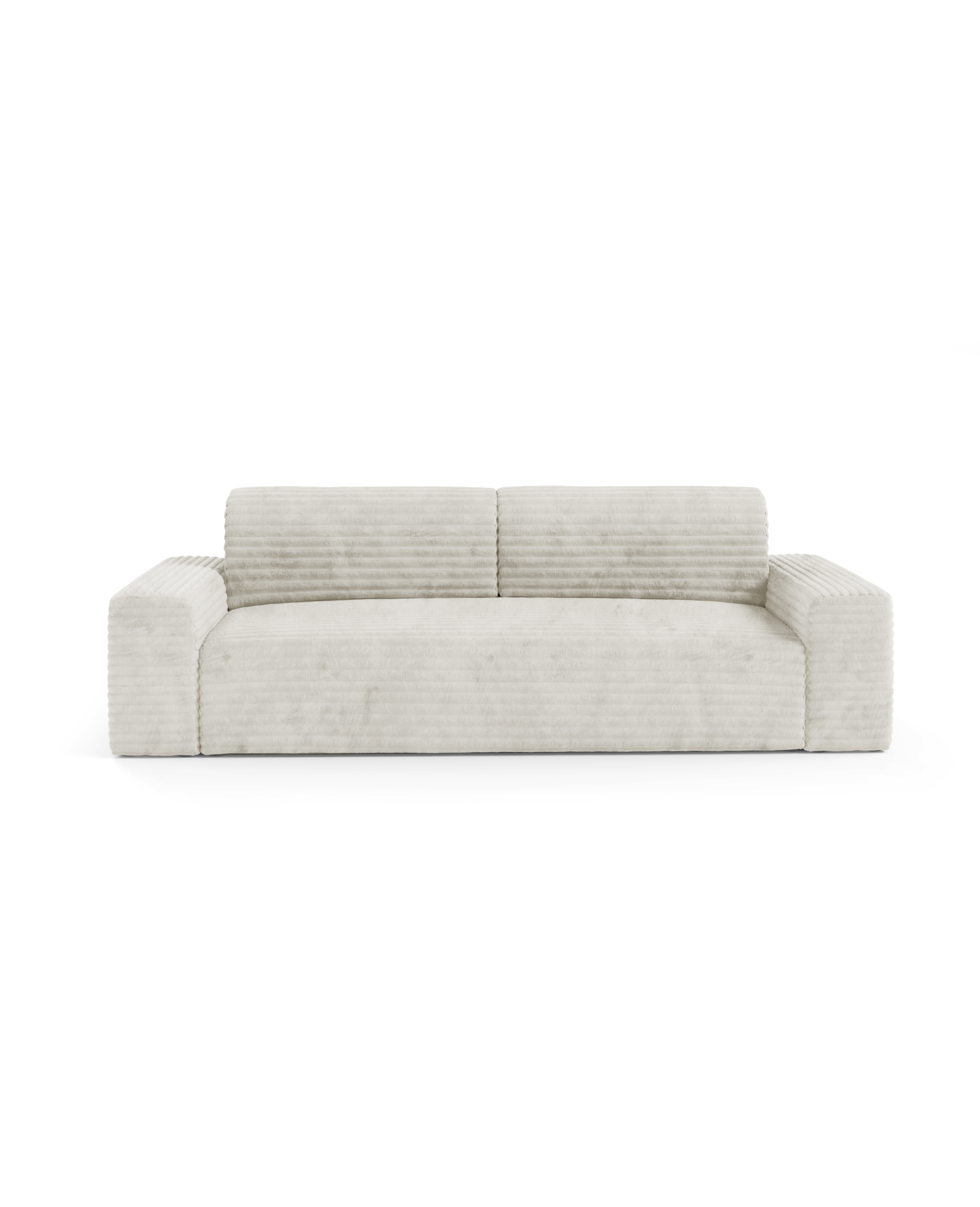 Sofa sztruksowa COCO - funkcja spania, pojemnik